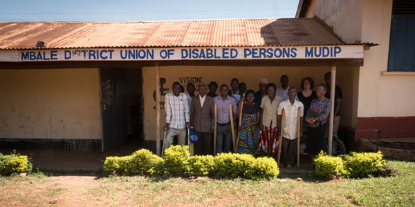 Disability group in Mbale, Uganda